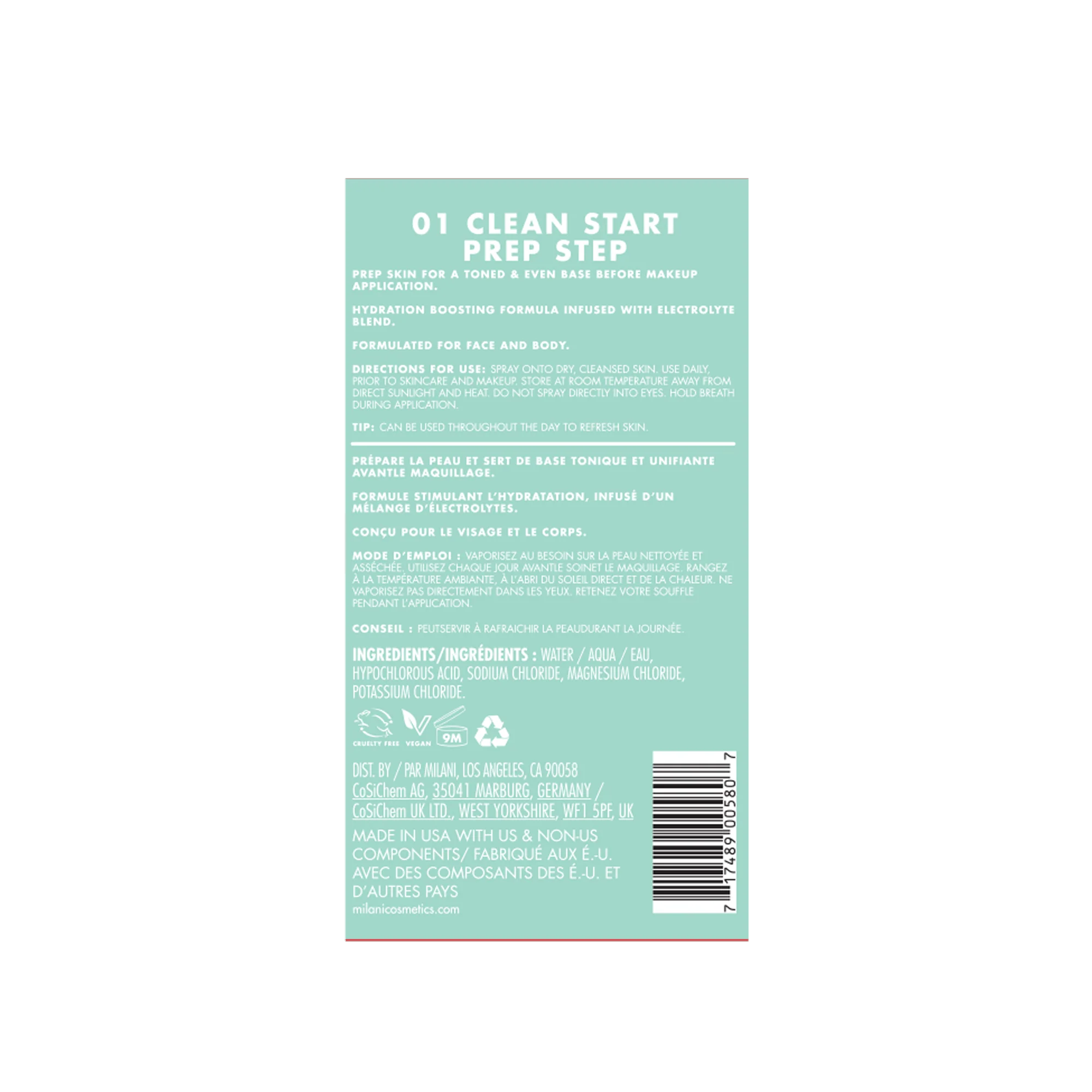 Clean Start Prep Step Facial Mist - Image 11