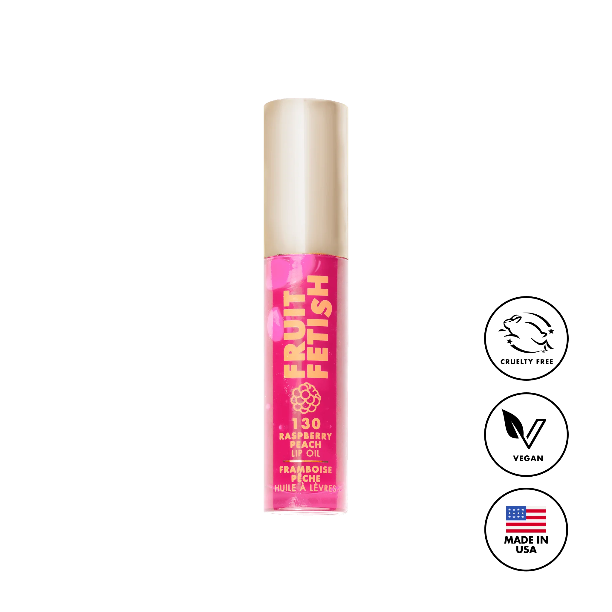 Fruit Fetish Lip Oils - Raspberry Peach - Image 3