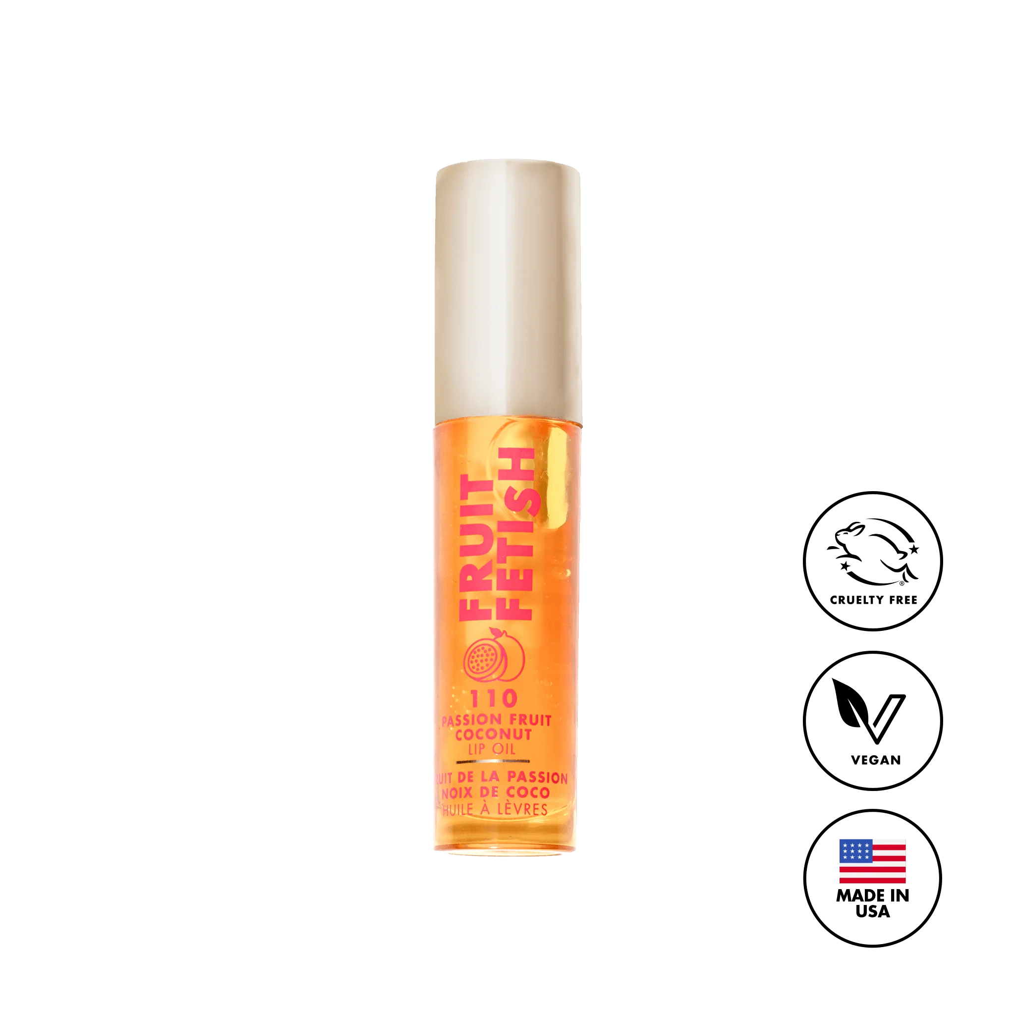Fruit Fetish Lip Oils - Passionfruit Coconut - Image 3