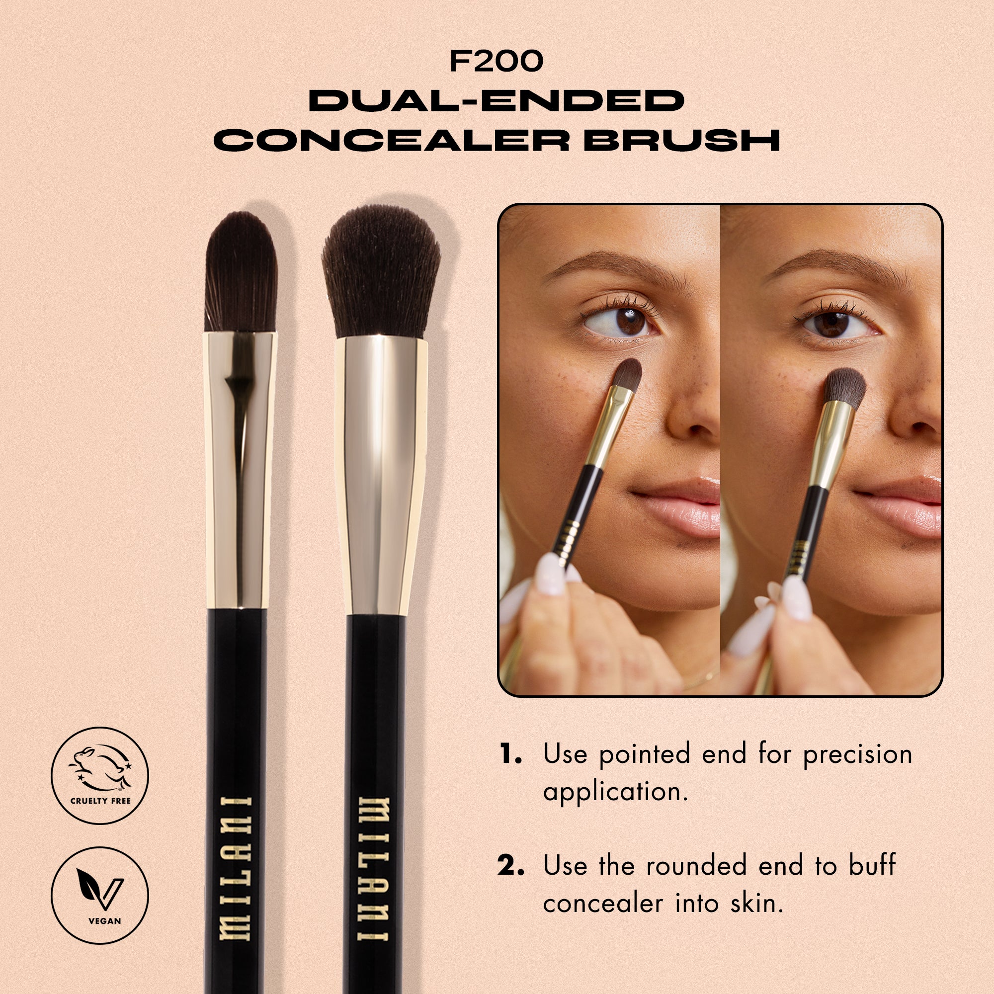 Dual-Ended Concealer Brush - Image 4