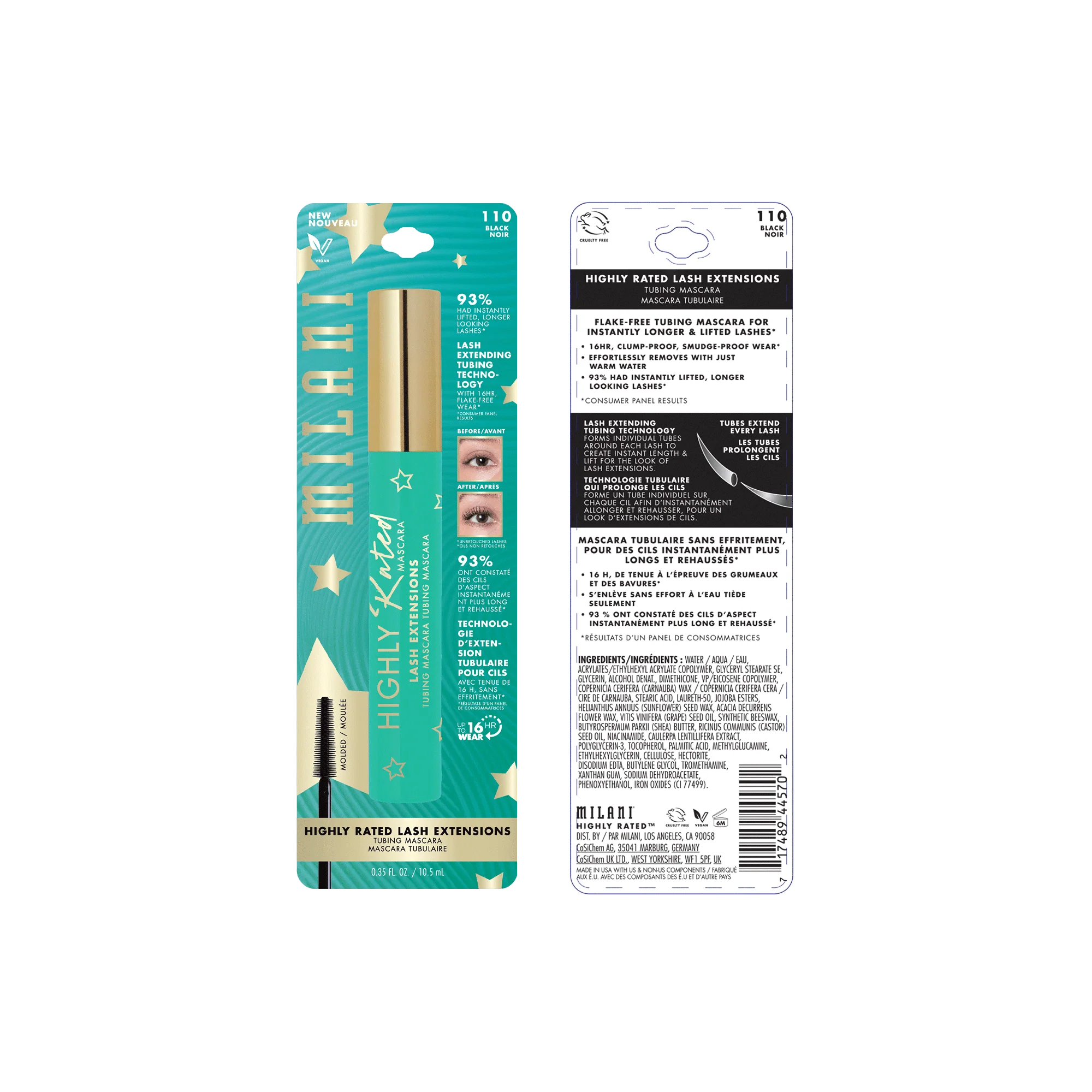 Highly Rated Lash Extensions Lengthening Tubing Mascara - Image 8
