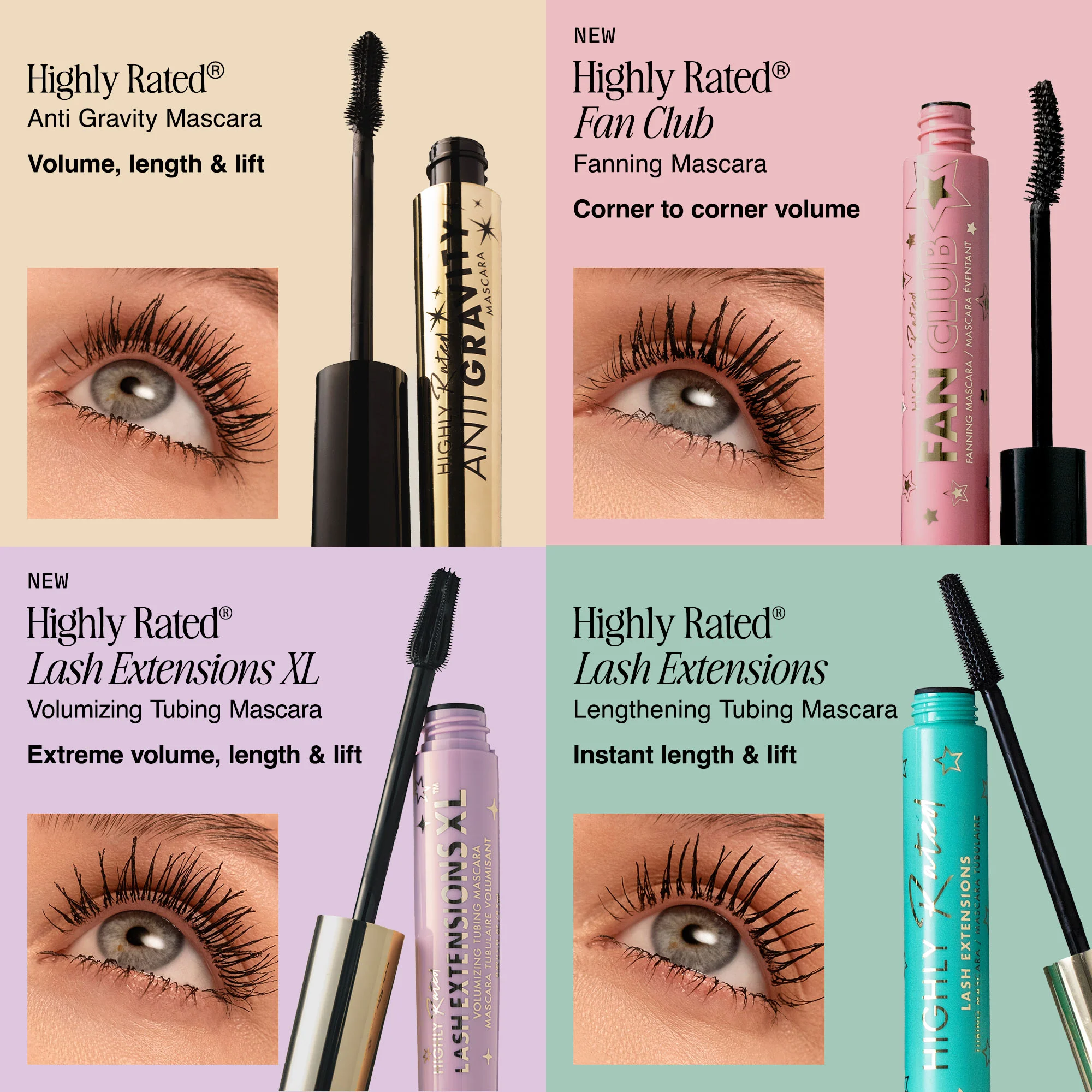 Highly Rated Lash Extensions XL Volumizing Tubing Mascara - Image 9