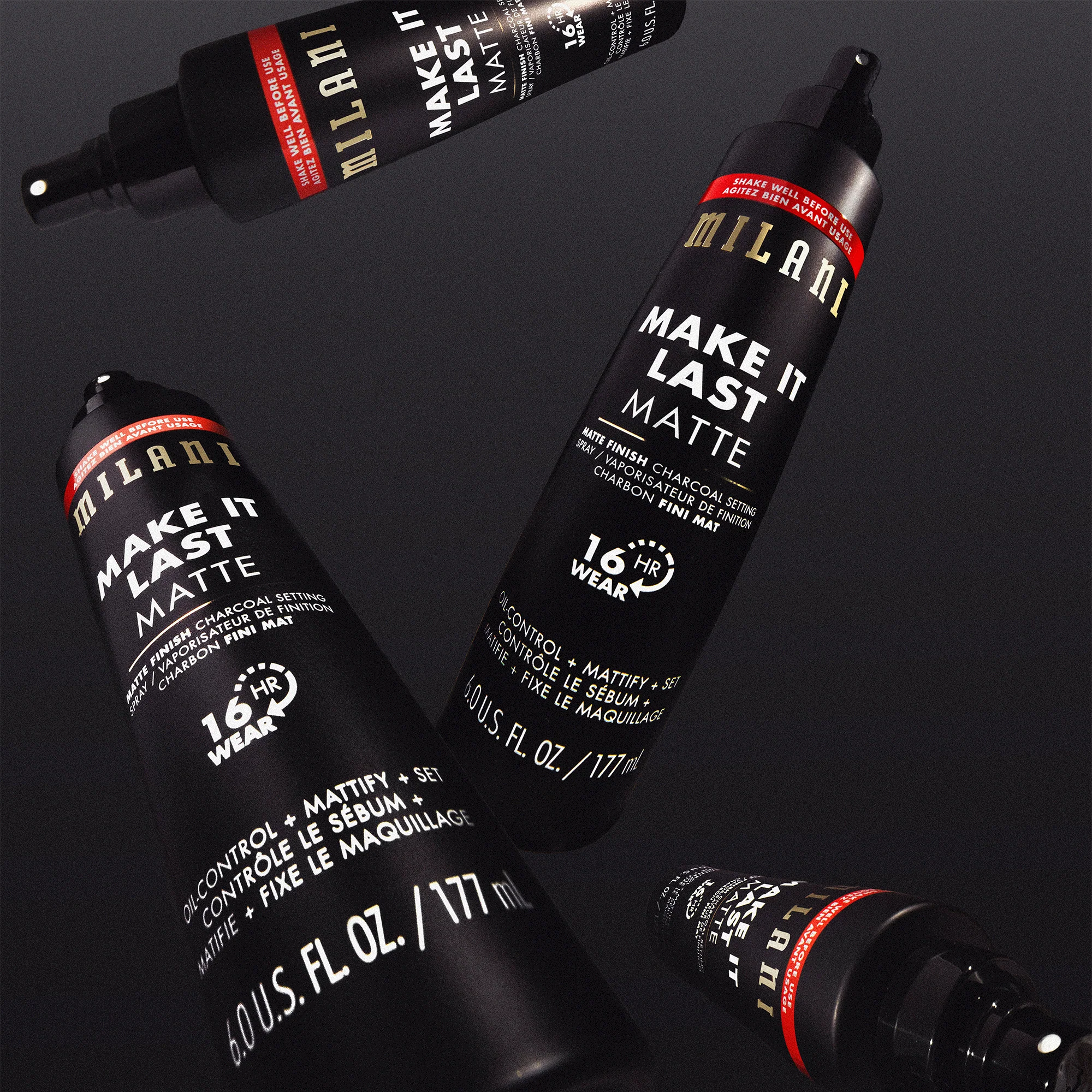 Make It Last Matte - Matte Finish Charcoal Setting Spray Jumbo Size - Image 3