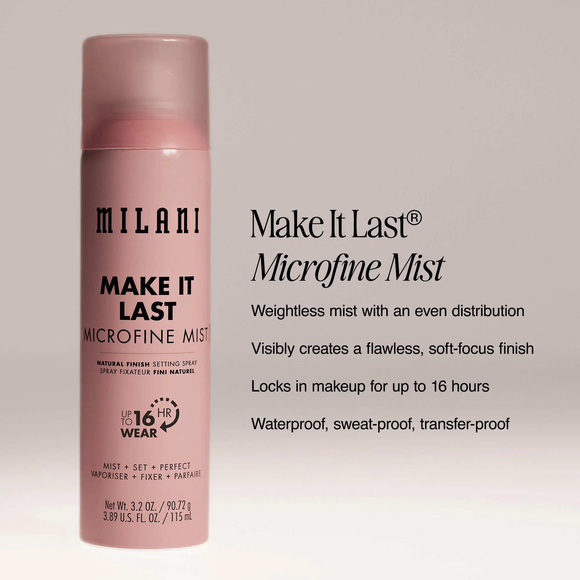 Make It Last Microfine Mist Setting Spray - Image 5