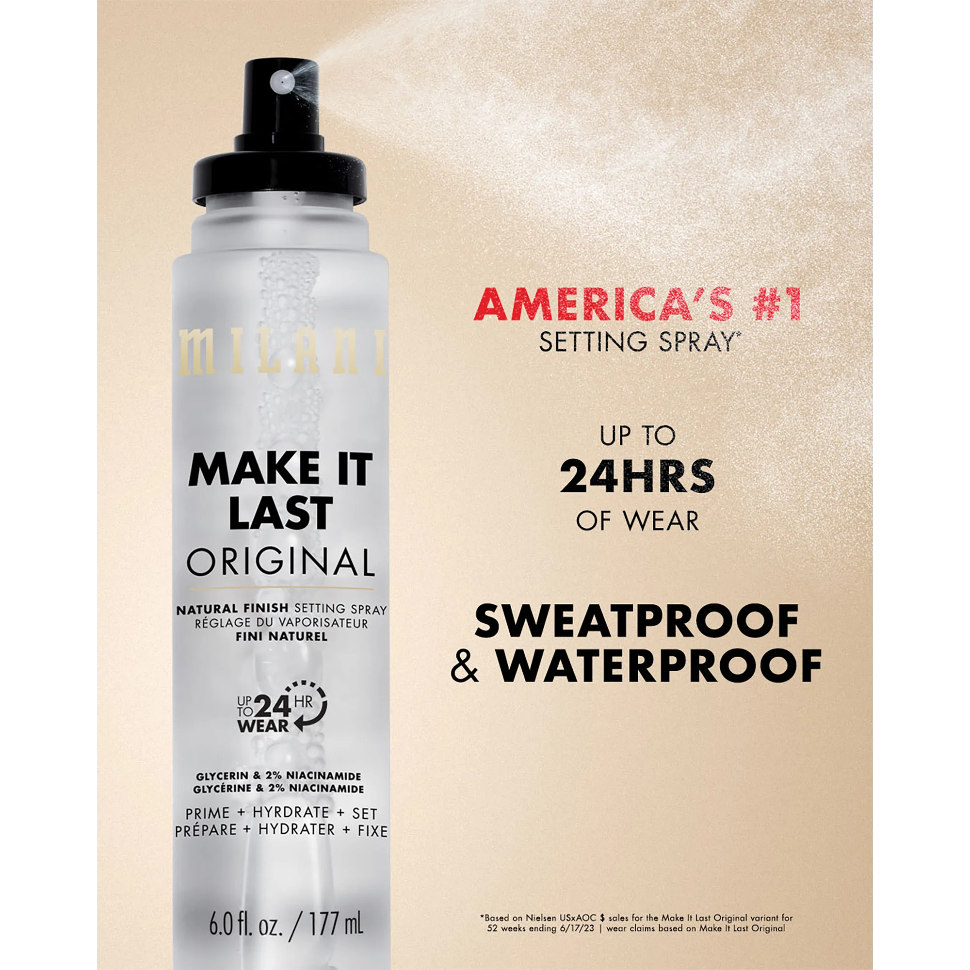 Make It Last Original - Natural Finish Setting Spray Jumbo Size - Image 3