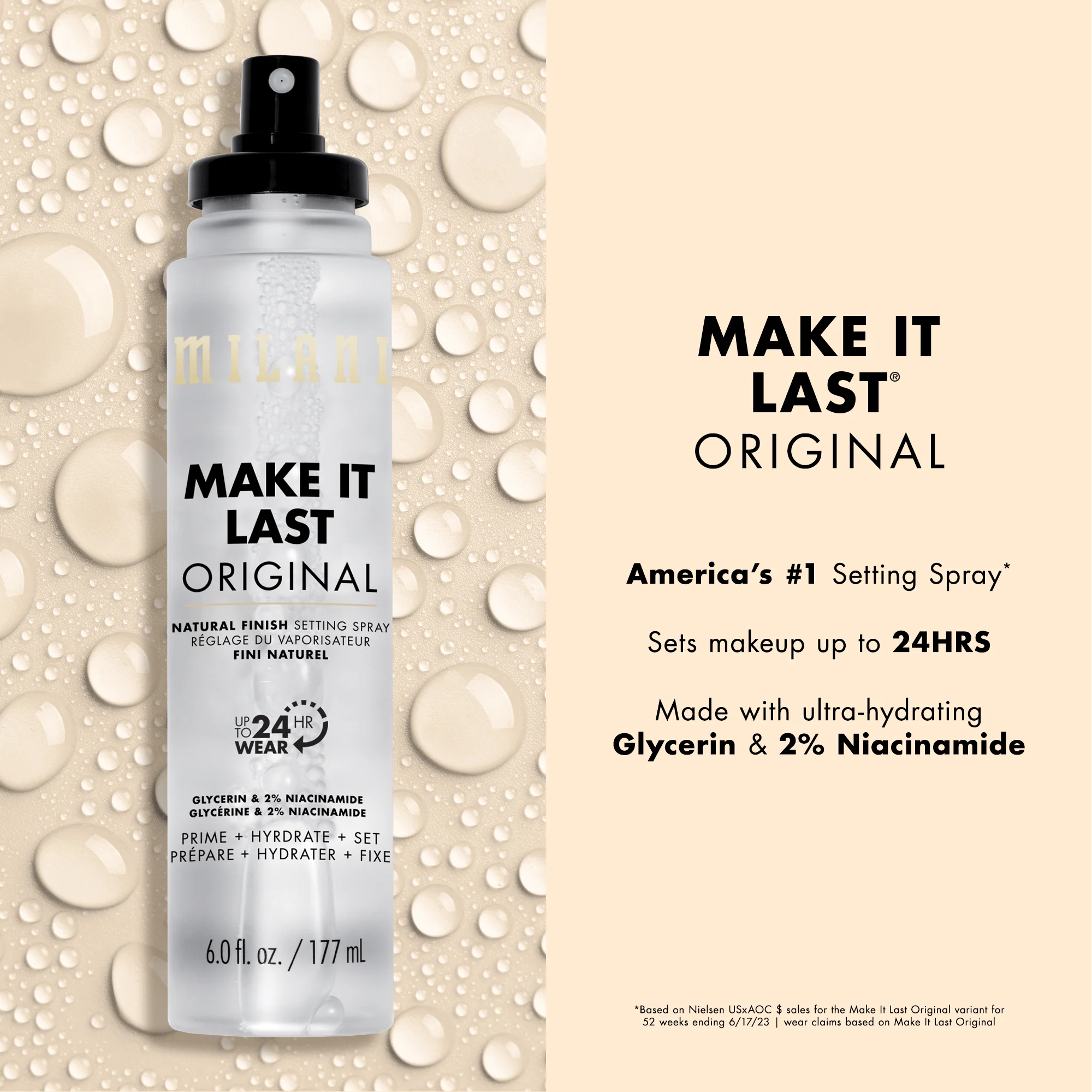 Make It Last Original - Natural Finish Setting Spray Jumbo Size - Image 6