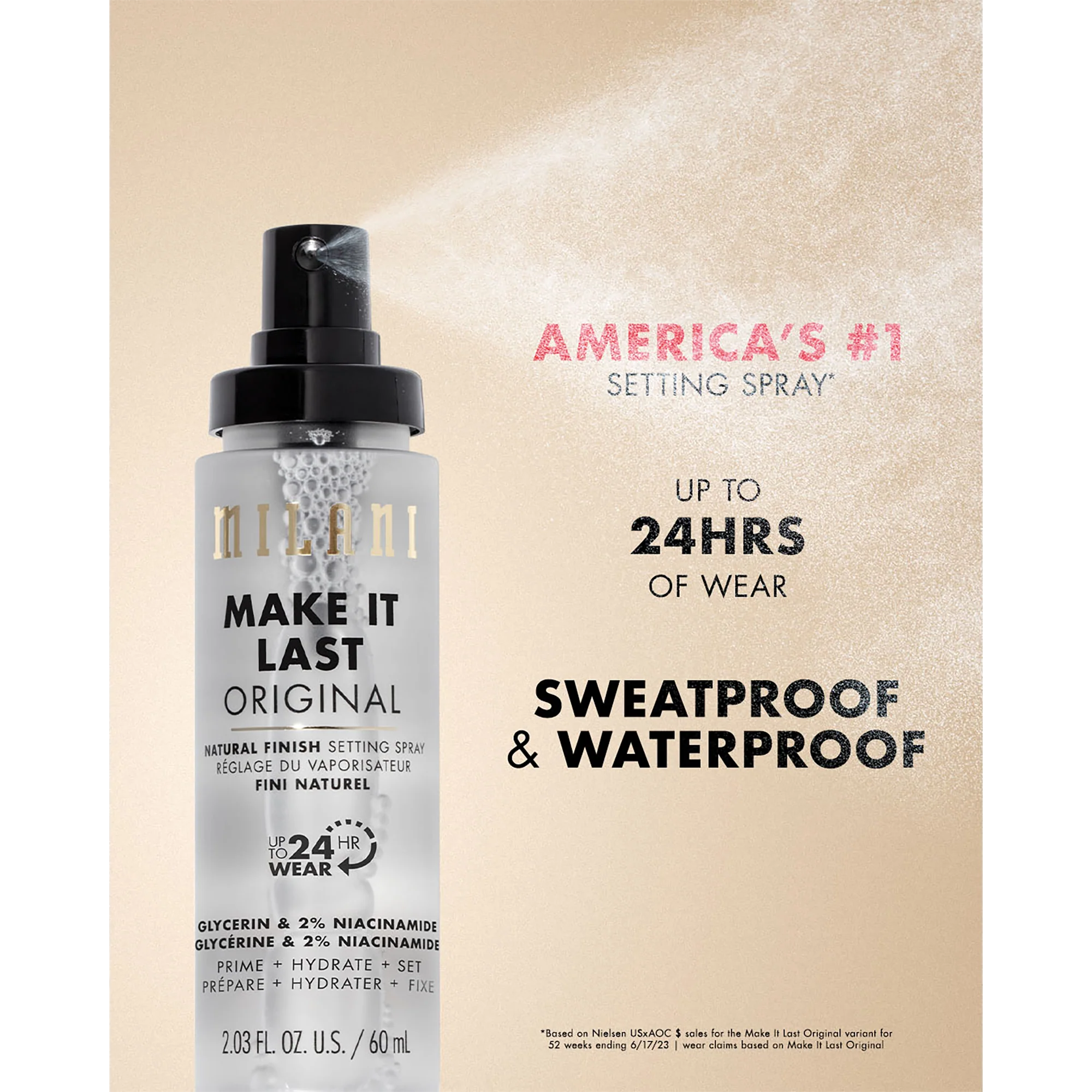 Make It Last Original - Natural Finish Setting Spray - Image 3