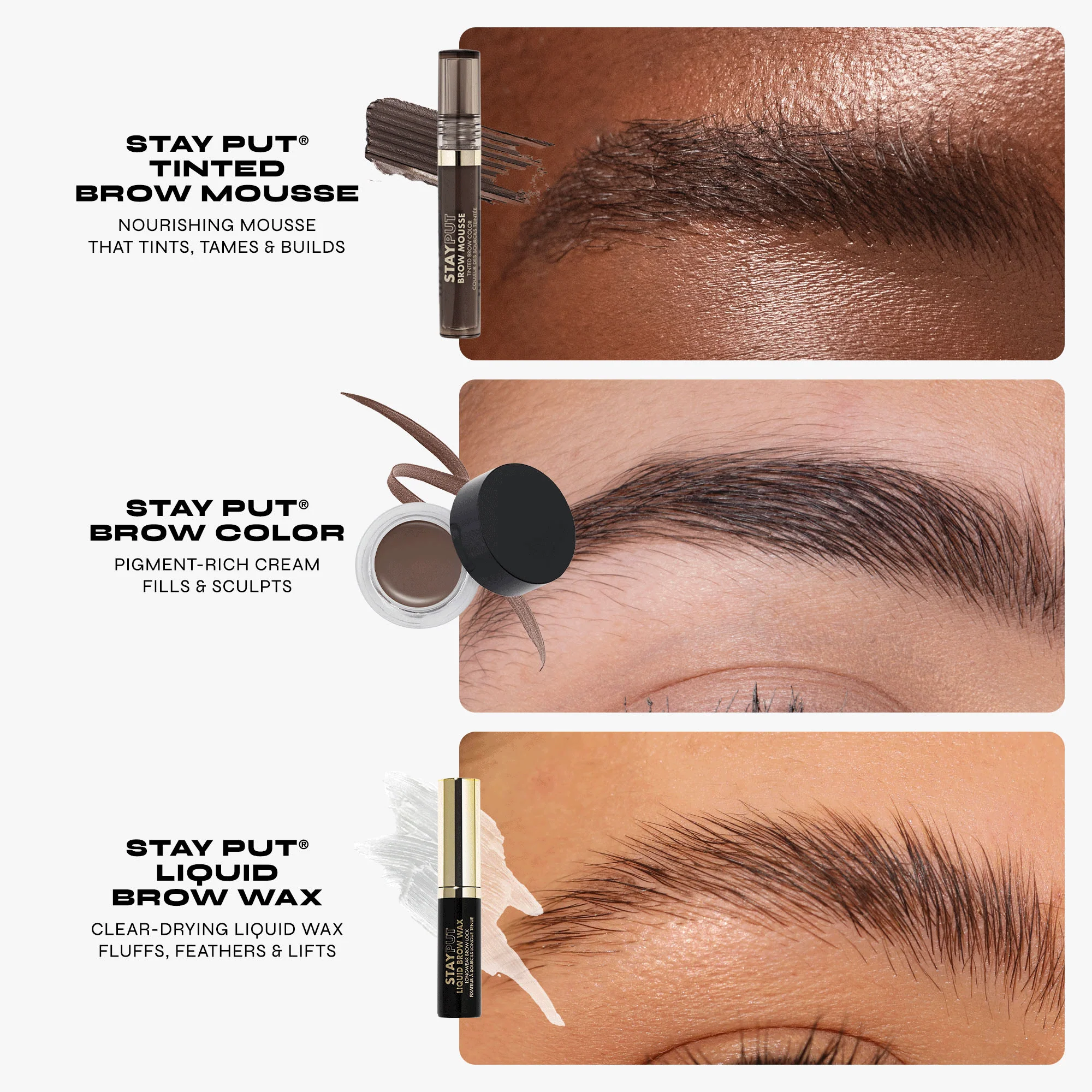 Stay Put Tinted Brow Mousse - Image 6
